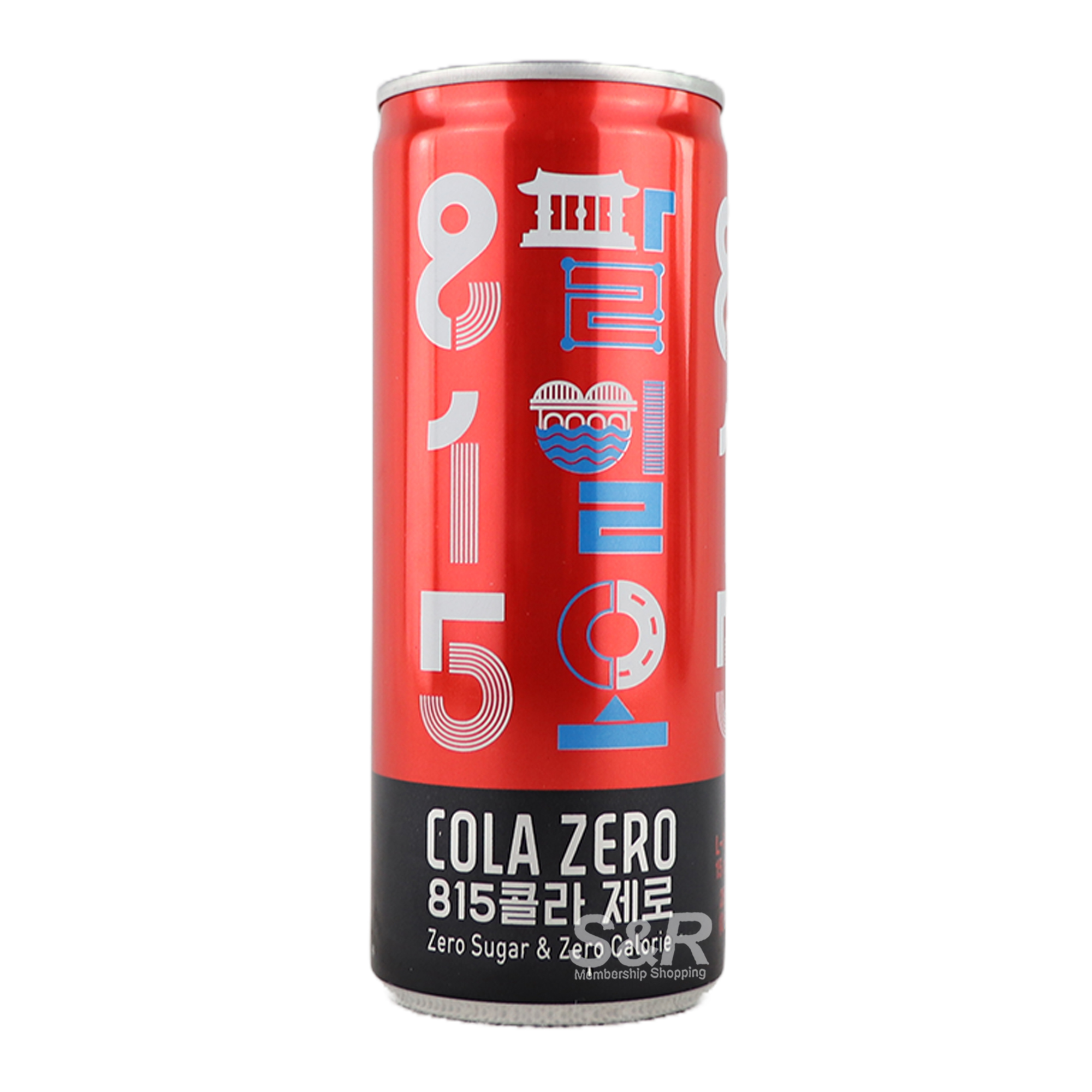 Woongjin 815 Cola Zero 250mL